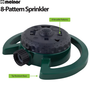 Melnor 8-Pattern Sprinkler - 7-3/4" X 2-5/8" X 7-1/8"