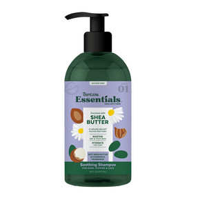 TropiClean Essentials Shea Butter Shampoo for Dogs, Cats & Puppies - 16 oz