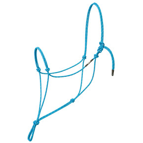 Weaver Equine Silvertip Reflective Rope Halter - Blue