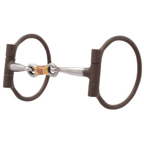 Weaver Equine All Purpose Offset Dee Bit with 5" Sweet Iron Copper Wire