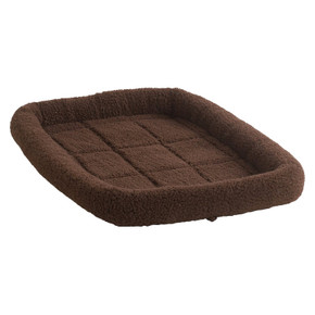Pet Lodge Chocolate Fleece Pet Bed