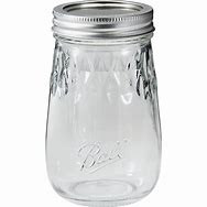 Ball 4PK 16oz Flute Jar