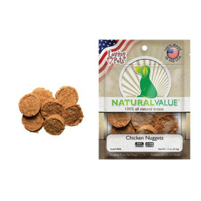 Loving Pets Natural Value Soy Free Chicken Nuggets - 1.5 oz