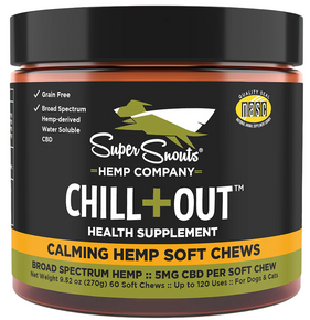 Super Snouts Grain Free Chill + Out Broad Spectrum Calming Chew - 60 ct