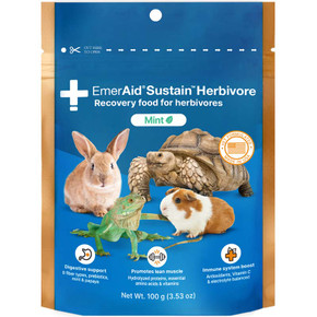 EmerAid Sustain Mint Herbivore Small Animal Food - 3.53 oz
