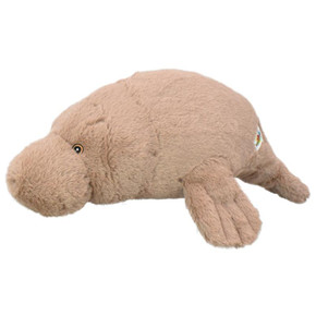 Multipet Margaritaville Plastic Jumbo Manatee Dog Toy - 20"