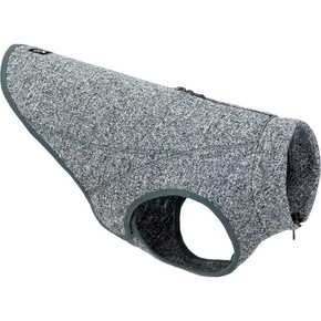 Kurgo Knitted Fleece Core Dog Sweater - Heather Black