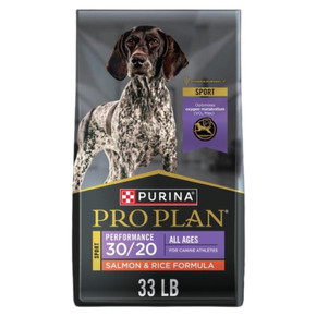 Purina Pro Plan Sport Performance 30/20 Salmon & Rice Formula Dry Dog Food - 33 lb