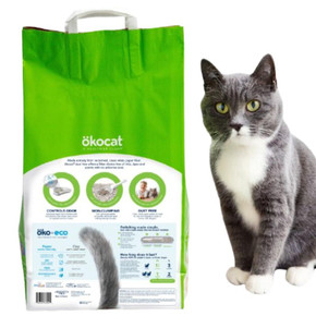 Okocat Dust Free Non-Clumping Paper Pellet Cat Litter - 11.7 lb