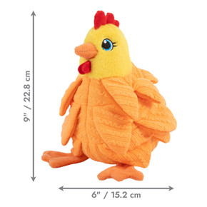 Kong Layerz Forage Hen Dog Toy - 6"