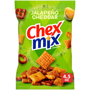 Chex Mix Cheese Crackers Jalapeno Cheddar Snack Mix - 4.5 oz