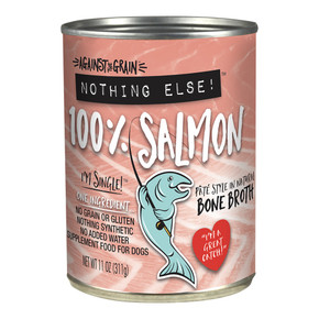 Against The Grain Nothing Else Salmon Dog Food - 11 oz