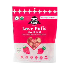 Lord Jameson Love Puffs Sweet Beat Organic Dog Treats - 4 oz
