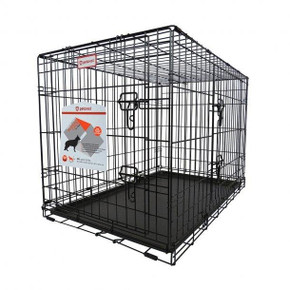 Petcrest Double Door Wire Crate