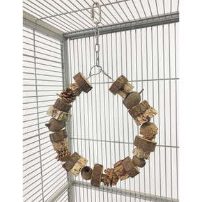 Exotic Nutrition Woodland Hoop - 9" X 1-1/2"
