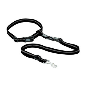 Terrain Dog Adjustable Belt Jogging Dog Leash - Black