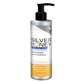 Silver Honey Skin & Coat Care Nourish & Soothe Leave‑In Conditioner 16 oz