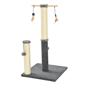 Max & Marlow Dual Post & Mobile Cat Scratching Playset