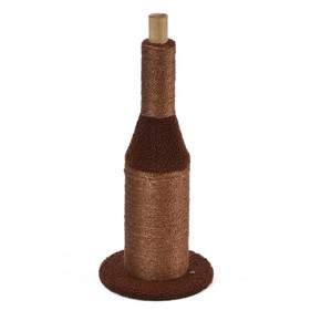 Max & Marlow Novelty Cat Scratcher - Wine Bottle