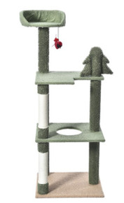 Max & Marlow 3 Level Cat Pine Tree - 51"