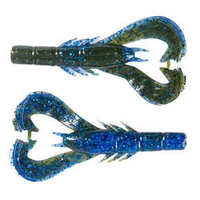 Googan Patented V-Ridge Claws Krackin' Craw - 4"