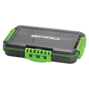 Spro 3500 Waterproof Tackle Box - Black/Green