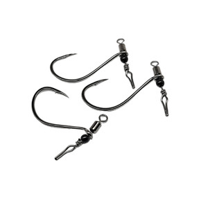 Gamakatsu G-Finesse Swivel Shot Octopus Hook - NS Black