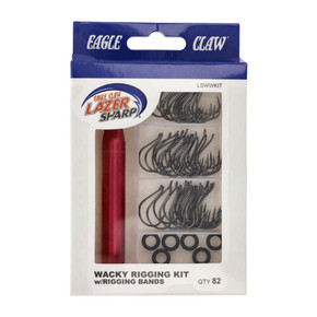 Eagle Claw Lazer Sharp Wacky Worm Kit - 82 pcs