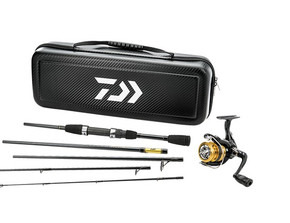 Daiwa Carbon Case Travel Pack Combo - 5 pcs