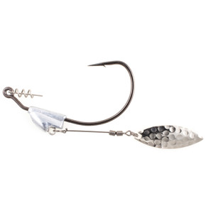 Owner Hooks Silver WillowLeaf Flashy Swimmer