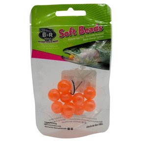 BNR Tackle Soft Beads - Creamsicle