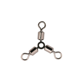 Owner Hooks Three-Way Swivel - Black Chrome