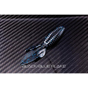Reaction Innovations Soft Plastic Lure Sweet Beaver - Black-Blue
