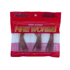Pautzke Garlic Scented Fire Worms - 2-3/4"