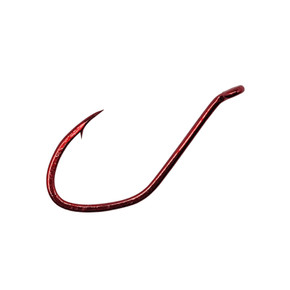 Gamakatsu Big River Bait Hook - Red - 6 pk