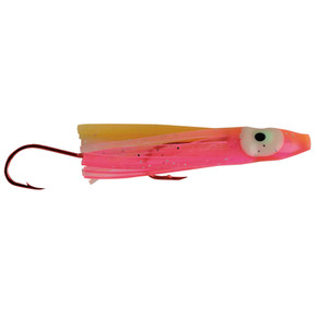 P-Line Reaction Squid Skirt Lure - 2-1/2" - Pink Glitter