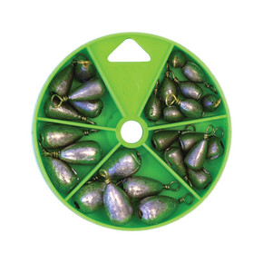 Eagle Claw Bass Casting Sinker - Assorted - 27 pcs