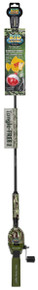 Profishiency Kid Cast Green Camo Tangle Combo - 34"
