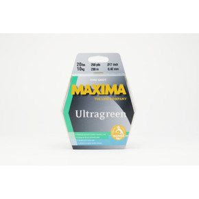 Maxima Ultragreen One Shot Spools Fishing Line - 250 yd