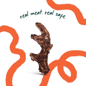 Woof HonestChew Antler Meaty Large