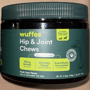 Wuffes Small Breed Hip & Joint 50ct