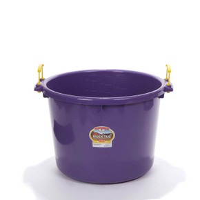 Little Giant Purple Polyethylene Plastic Muck Tub - 70 qt