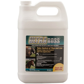 Merck Ultra Boss Pour-on Insecticide - 1 gal