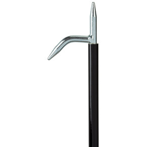 Weaver Livestock Shaft Cattle Show Stick with Handle - Black - 54"