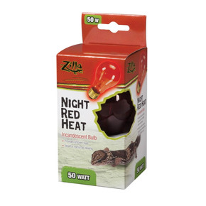 Zilla Night Red Heat Incandescent Bulb For Reptiles - 50 W