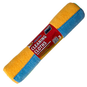 Detailer's Choice 12" X 16" Microfiber Cleaning Cloth - 3 pk Detailer's Choice 12" X 16" Microfiber Cleaning Cloth - 3 pk