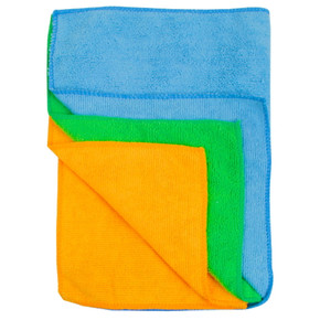 Detailer's Choice 12" X 16" Microfiber Cleaning Cloth - 3 Pk