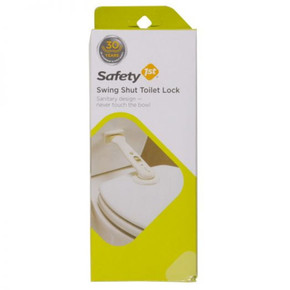 Safety 1st Swing Shut Toilet Lock - White