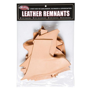 Weaver Leather Skirting Leather Remnant Bag - 1 Lb