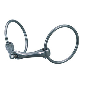 Weaver Leather Iron All Purpose Ring Snaffle Bit